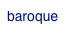 baroque